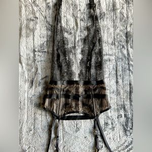 Victoria’s Secret Bra/Garter Lingerie piece RARE!